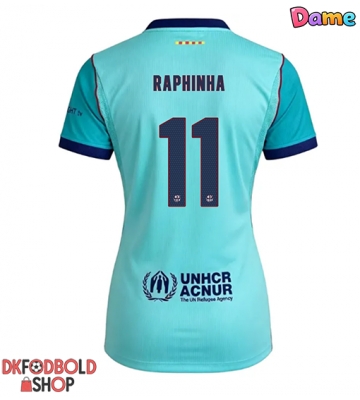 Barcelona Raphinha Belloli #11 Tredje trøje Dame 2026-27 Kort ærmer Barcelona Raphinha Belloli #11 Tredje trøje Dame 2026-27 Kort ærmer